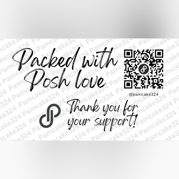 Handmade Thank You Customers Stickers 50 ct - Picture 7 of 11